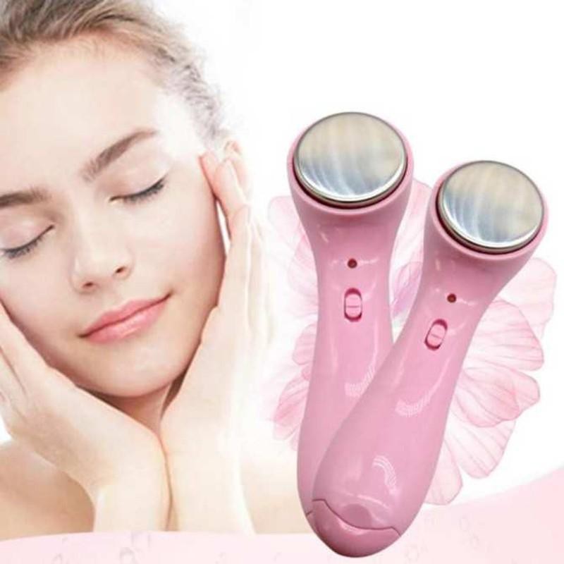 Máy massage mặt Ion mini cầm tay 2 chế độ