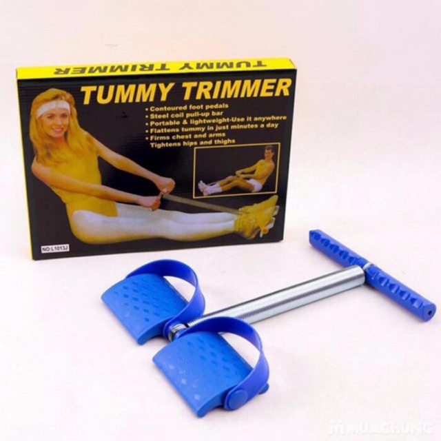 Dây Kéo Tập Bụng Tummy, Dụng Cụ Tập Giảm Mỡ Bụng Hàng Xịn, Dụng Cụ Tập Thể Dục Đa Năng, Dây Lò Xo Tummy Trimmer
