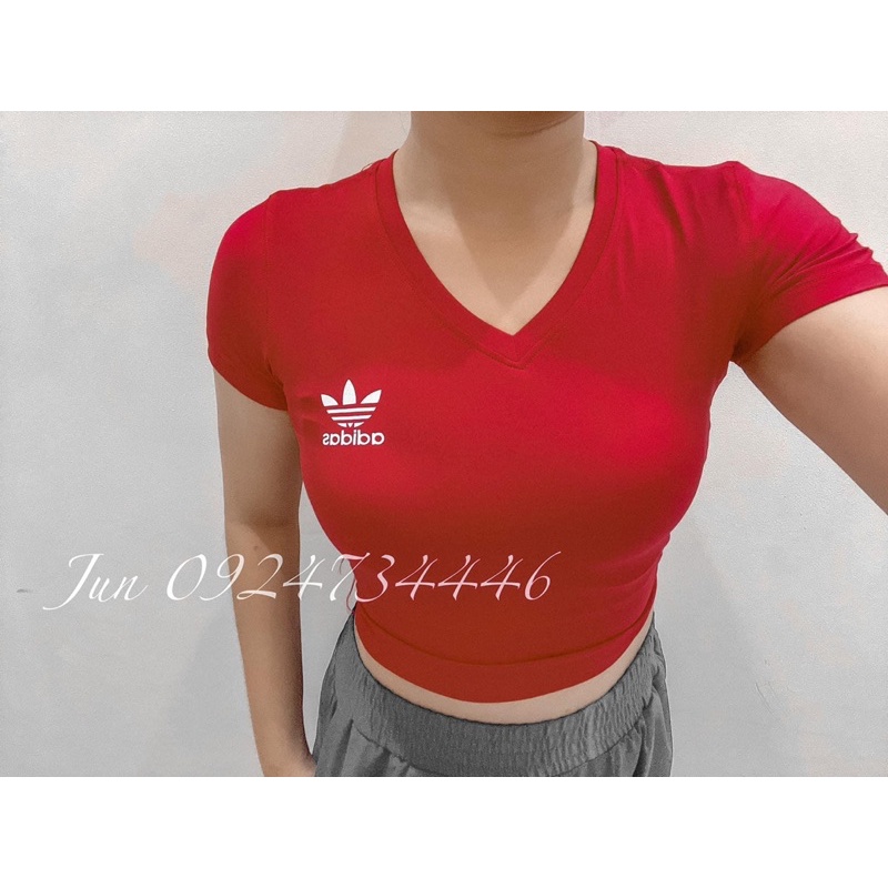 Áo croptop Das phối lưới phía sau tập gym yoga