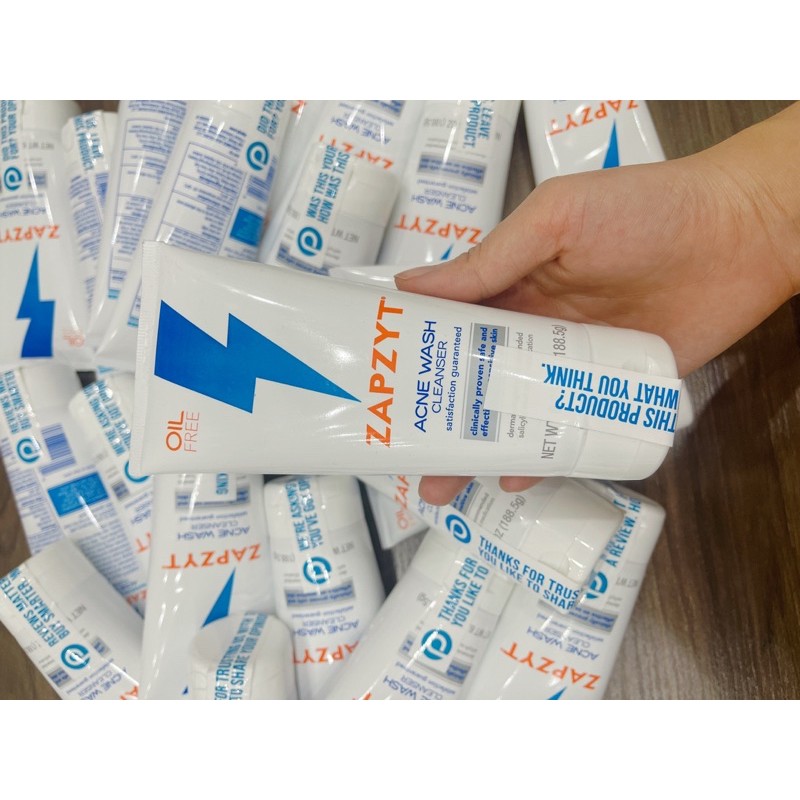 Sữa rửa mặt giảm mụn 2% BHA - ZAPZYT Acnes Wash | BigBuy360 - bigbuy360.vn