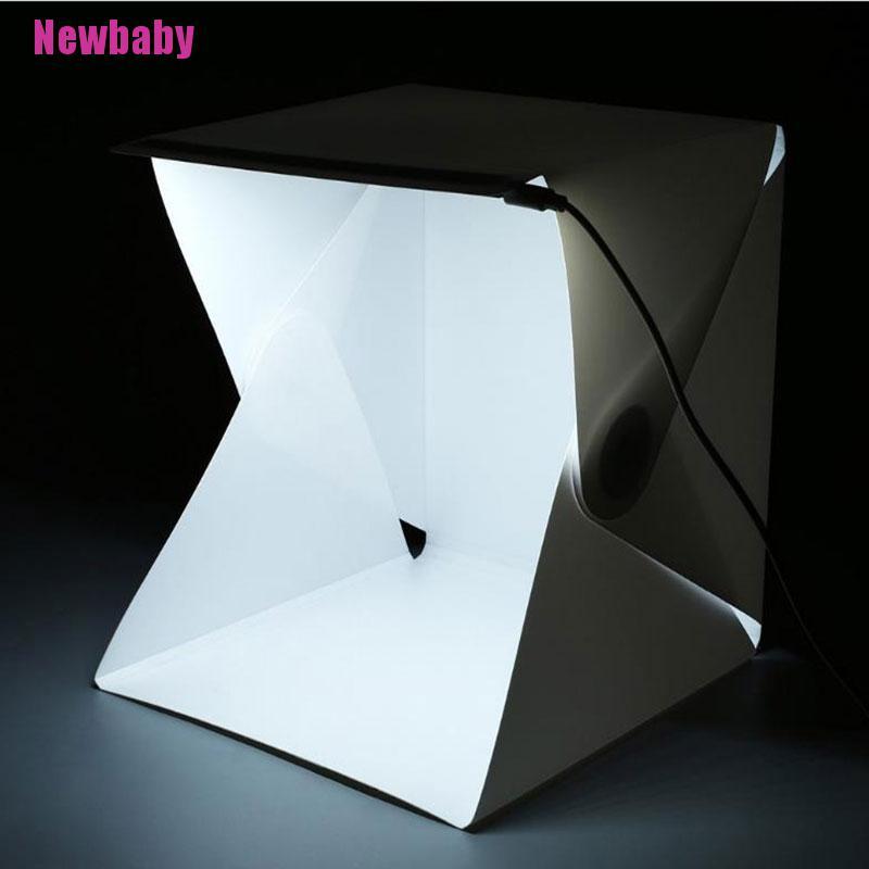 Lều Chụp Ảnh Đèn LED 9.5 &quot;x 9.5&quot;