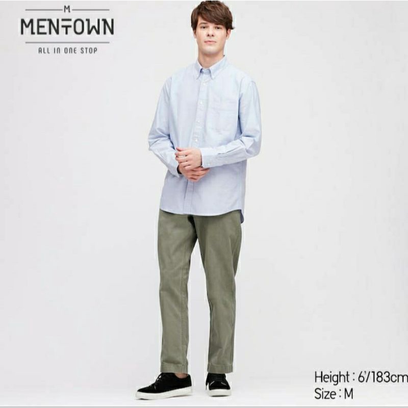 Áo Sơ Mi Nam Dài Tay Uniqlo Oxford Vải Thoáng Mát ,Thấm Hút ,Lịch Lãm | BigBuy360 - bigbuy360.vn