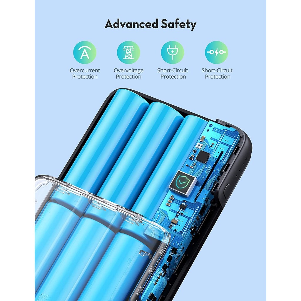 Pin sạc dự phòng RAVPower PB232 dung lượng 30000mAh PD max 90w
