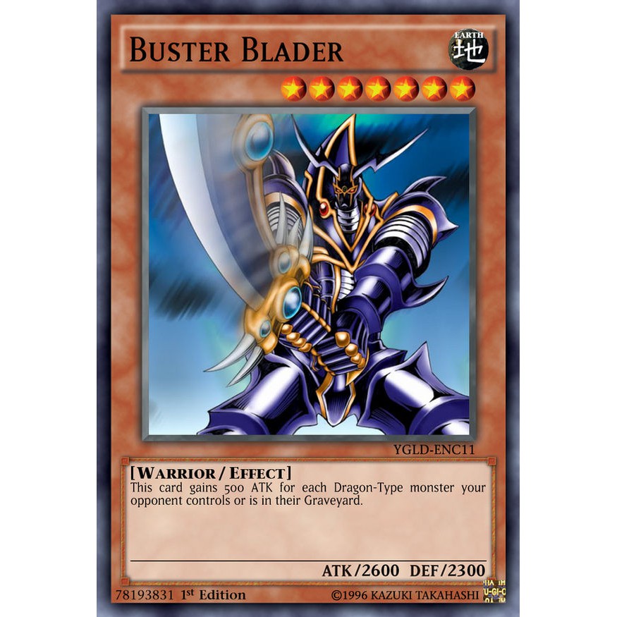 [ Bài Yugioh In ] Buster Blader Deck 2021 ( Tháng 3 )