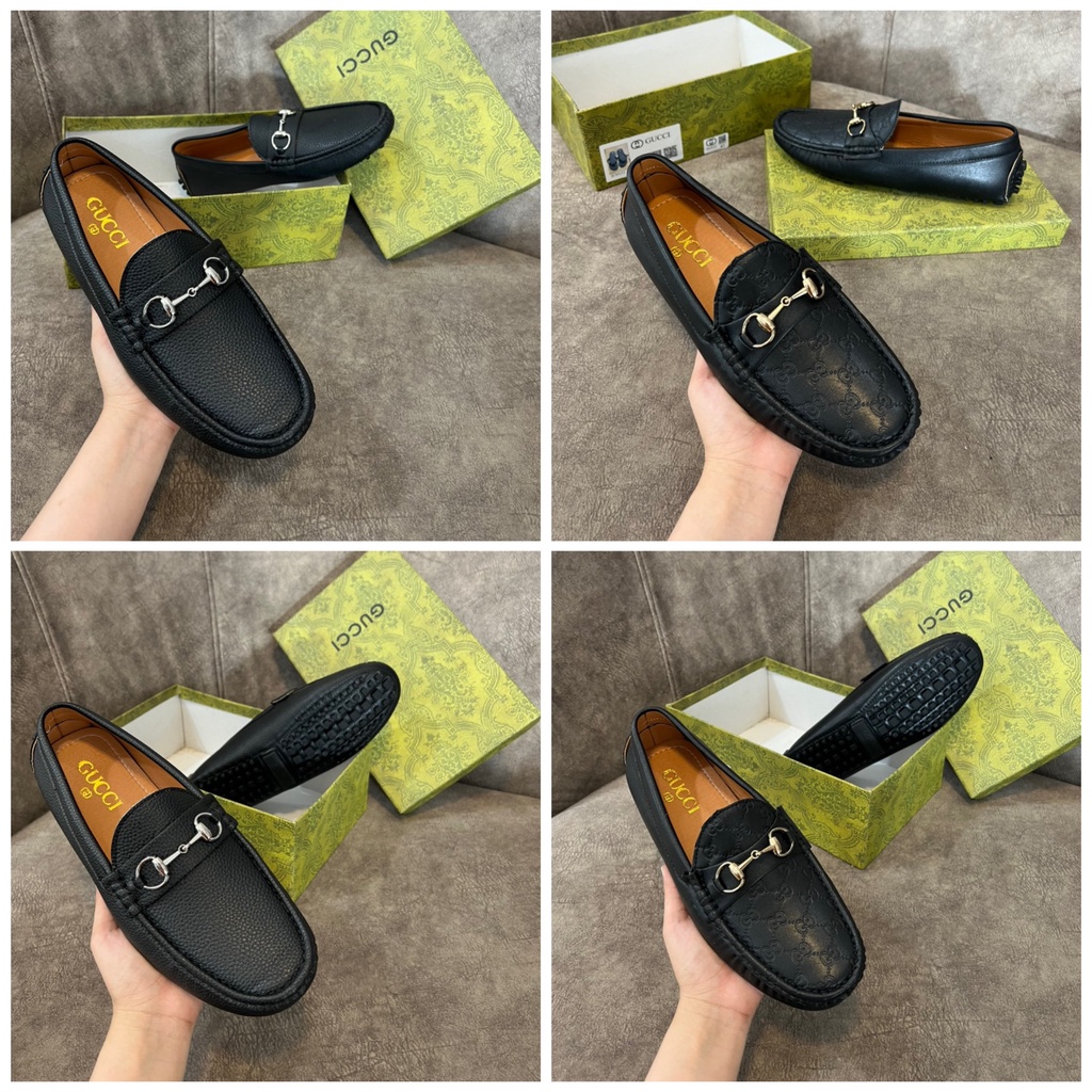 Giày lười LV - Giày tây lười - Hàng đẹp da xịn From dáng trẻ chung năng động - dễ phối đồ ( hàng chất ) dễ dàng lau chùi