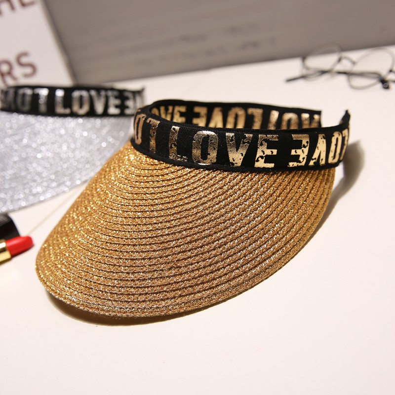 Mũ Cói Chống Nắng Vành Rộng Hở Chóp Thời Trang Mùa Hè Dễ Phối Đồ Cho Nữ