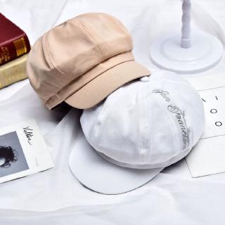 Trendy Korean style simple beret hat