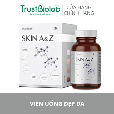 Viên uống trắng da SKIN A&Z – Rạng rỡ làn da Việt