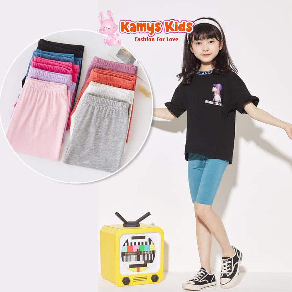 Quần Legging Đùi cho bé gái từ 12-30kg KAMYS KIDS