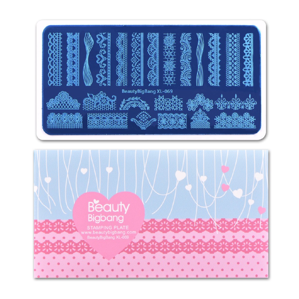 [Hàng mới về] Miếng dán trang trí móng BEAUTYBIGBANG tạo họa tiết nghệ thuật