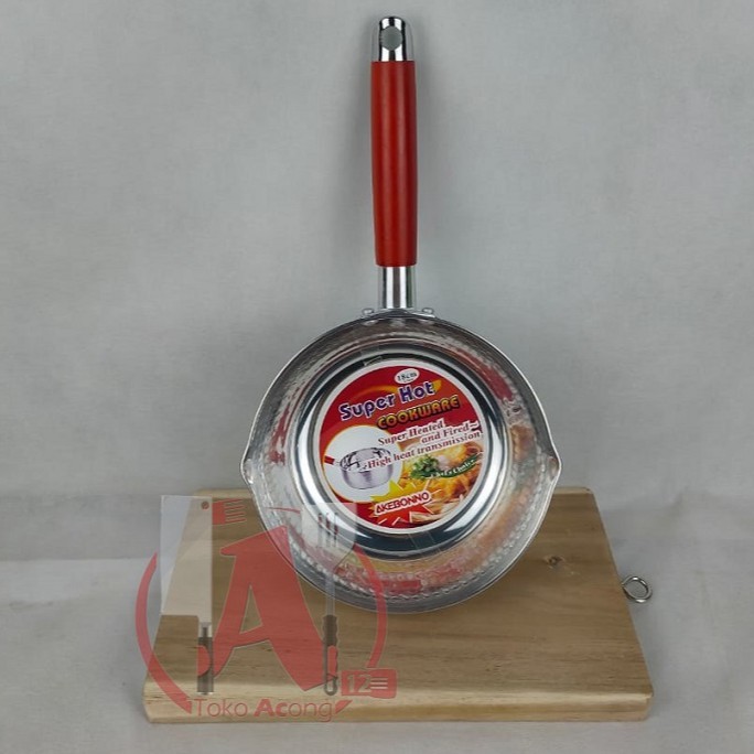 Nồi Nấu Sữa / Nước Sốt 18cm Bằng Inox Tiện Dụng