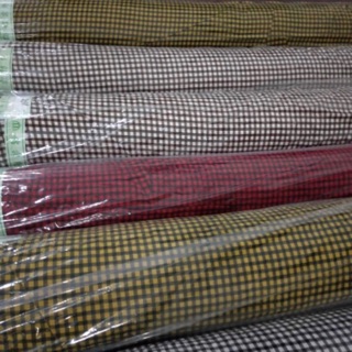 Vải lụa giấy siêu nhẹ kẻ