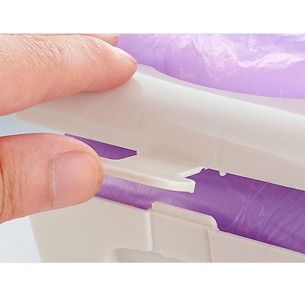 1 Hộp Đựng Túi Rác Gắn Tường Nhiều Màu Sắc Bằng Nhựa Tiện Dụng