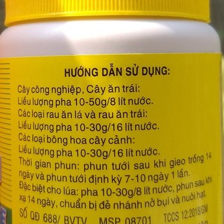 Phân Bón Lá Growmore 20-20-20+TE ( Grow More 100g )