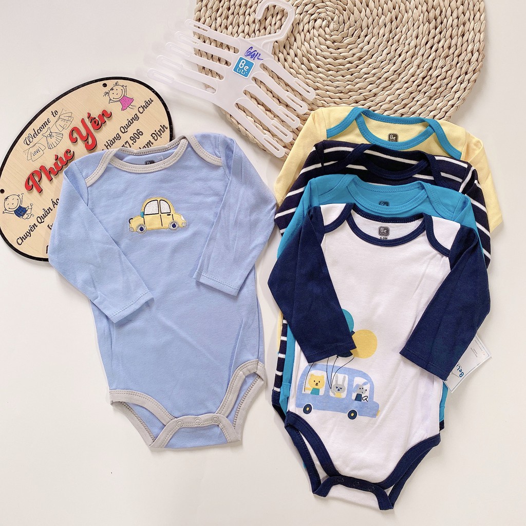 Sale !!! Sét 5 Body Suit Cho Bé (Từ 4-10kg)(SP001431 )