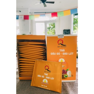 Trà Đậu Đỏ - Gạo lứt túi lọc Ông Thầy Tuệ Hải 110g