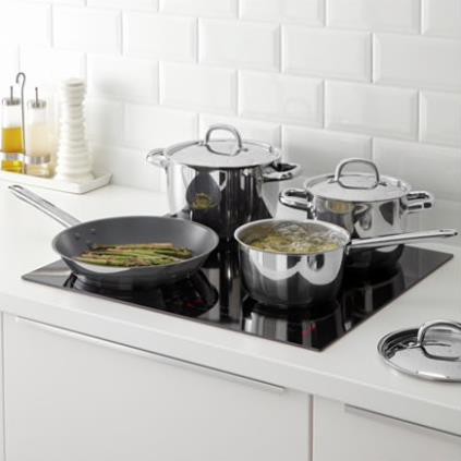Bộ nồi chảo 4 chiếc OUMBÄRLIG ikea chính hãng