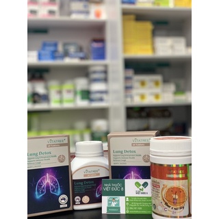 Bổ phổi Lung detox hàng Úc hộp 60 viên