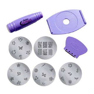 Bộ dụng cụ vẽ móng tay gồm 35 mẫu