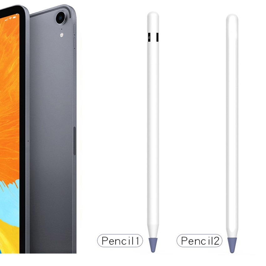8 chiếc Apple Pencil Silicone thay thế tip Case Nib Bảo vệ Nắp đậy bảo vệ Màn hình cảm ứng đa năng thế hệ thứ 2 Bút cảm ứng Nib Nib Pen