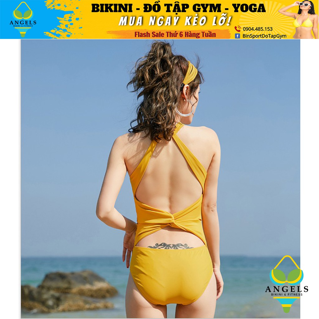 Bikini,Bộ Đồ Bơi Body Tạo Khe Màu Vàng Siêu Hot, Hàng Nhập,BHN005 | BigBuy360 - bigbuy360.vn