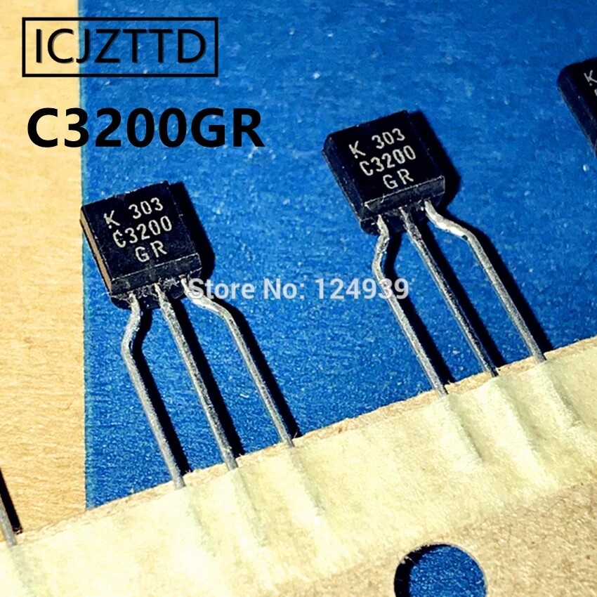 10 đôi = 20 chiếc 10 chiếc A1268 + 10 chiếc C3200 TO-92 MỚI Chính hãng 2SA1268 2SC3200 KTA1268-GR KT