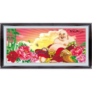 Tranh đính đá H904 - Tiếu khẩu thường khai