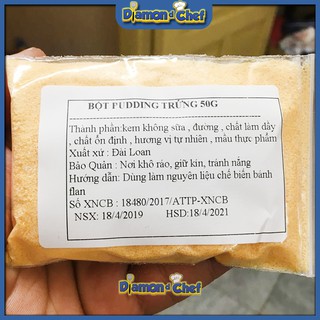 Bột Pudding Trứng Maulin Mole 100g