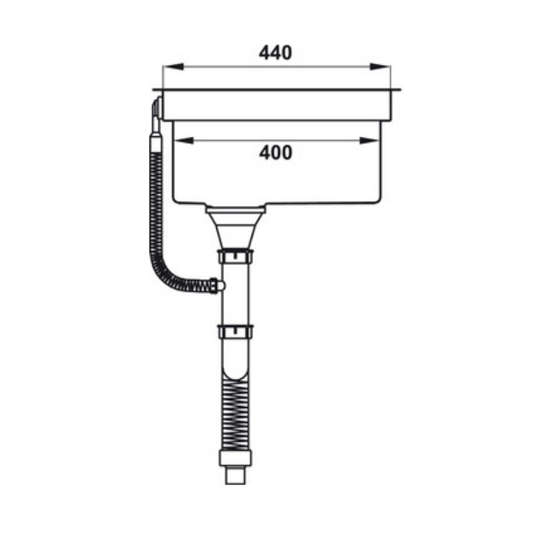 Chậu Rửa Chén 2 Ngăn Inox Hafele HS21-SSN2S90 567.94.030 - Hàng Chính Hãng