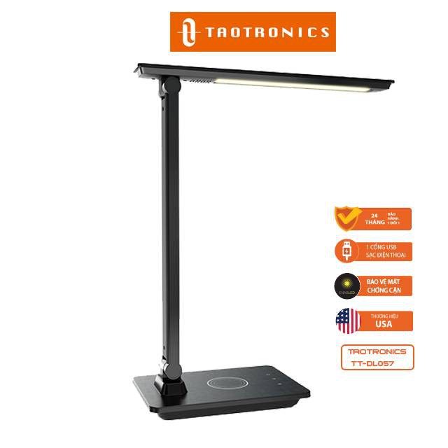 [Mã SKAMLTSM9 giảm 10% đơn 99K] Đèn LED Chống Cận Taotronics TT-DL057, tích hợp sạc không dây