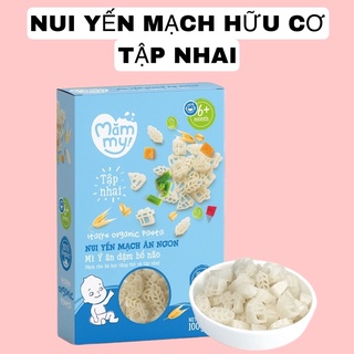 Nui ăn dặm yến mạch ăn ngon MĂMMY tập nhai hộp 100g
