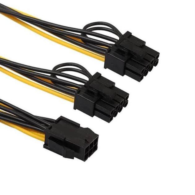 ★★ Bộ chuyển đổi PCI EXPRESSS TO 2 DUAL 8PIN 6+2PIN 6 8 6+2PIN VGA | BigBuy360 - bigbuy360.vn