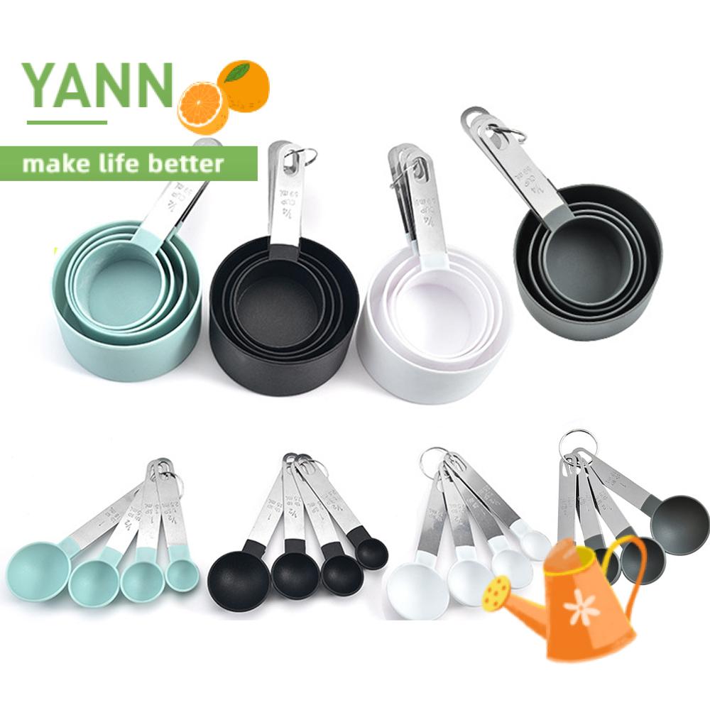 Bộ 4 Cốc Đo Lường Làm Bánh Bằng Thép Không Gỉ Tiện Dụng