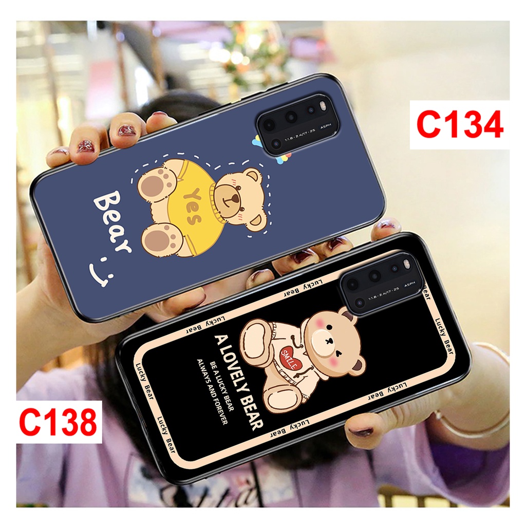 Ốp lưng Vivo V19 in hình gấu bear dễ thương. ốp lưng vivo rẻ bền đẹp