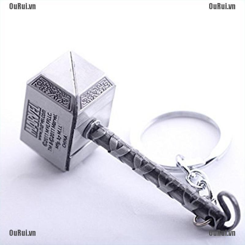 (FCC) Móc Khóa Hình Búa Kim Loại Đặc Biệt