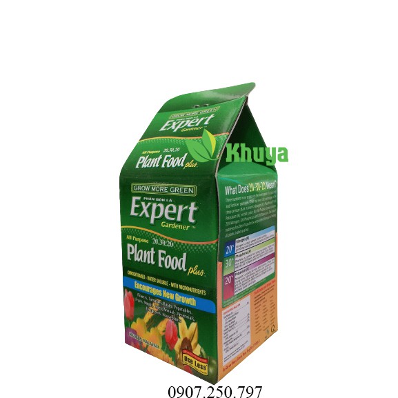 Phân bón lá Expert 20-30-20 Plant Food plus 100gr