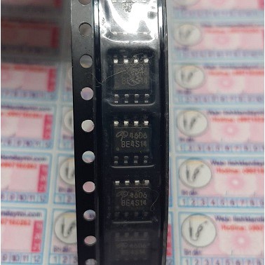 5 sản phẩm AO4606 4606 A04606 IC MOSFET 30V 6A kênh N SOP-8 chính hãng