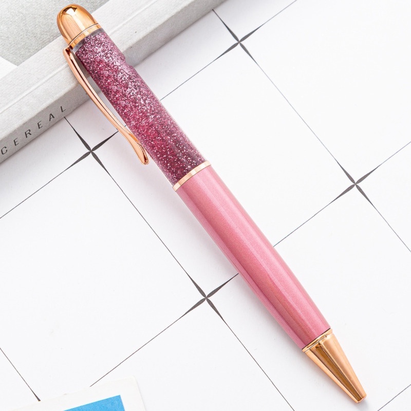 1 Cái Bút Bi Pha Lê Cát Chảy