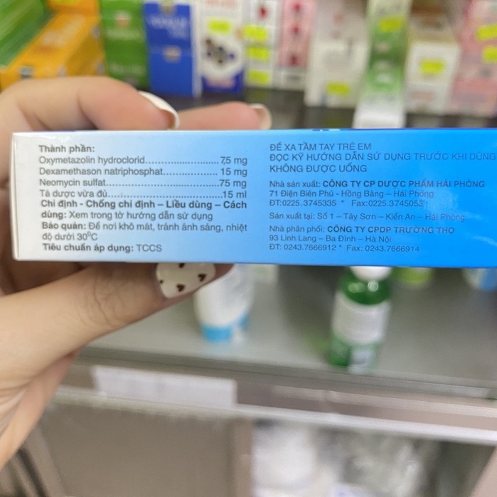 Xịt Ospay Baby, Ospay NL lọ 15ml