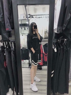 Quần double V short