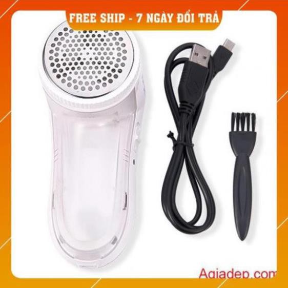 Máy cắt Lông xù quần áo, chăn thảm mini cầm tay Pin sạc tiện dụng Sonax Pro S9966