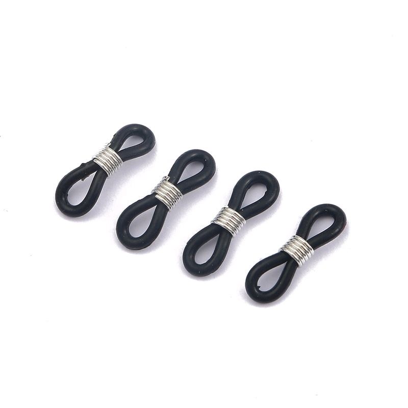 Vòng nhựa mềm số 8 cố định dây phụ kiện đeo gọng kính tiện lợi