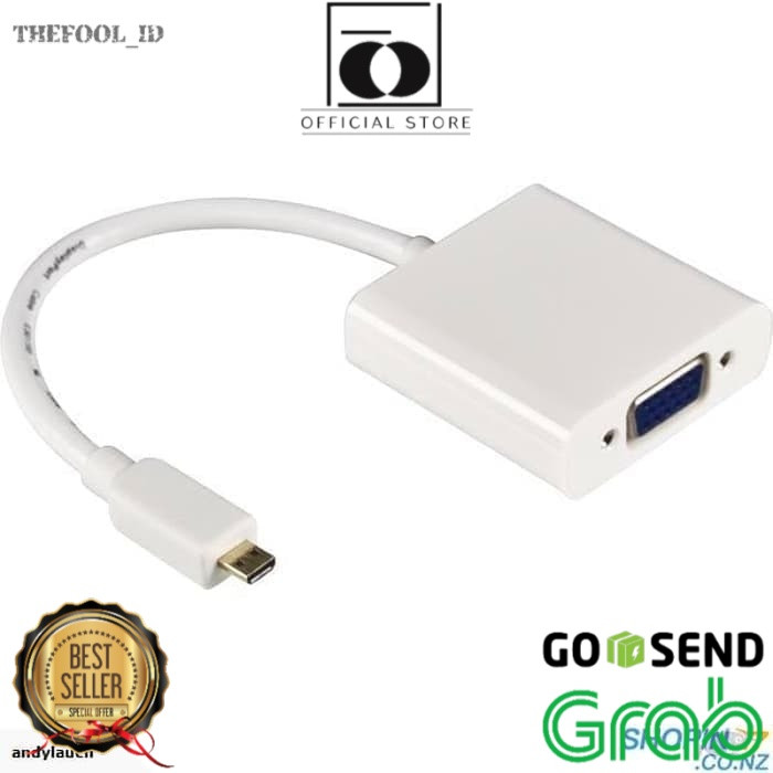 Đầu Chuyển Đổi Cổng Micro Hdmi Sang Vga + Audio