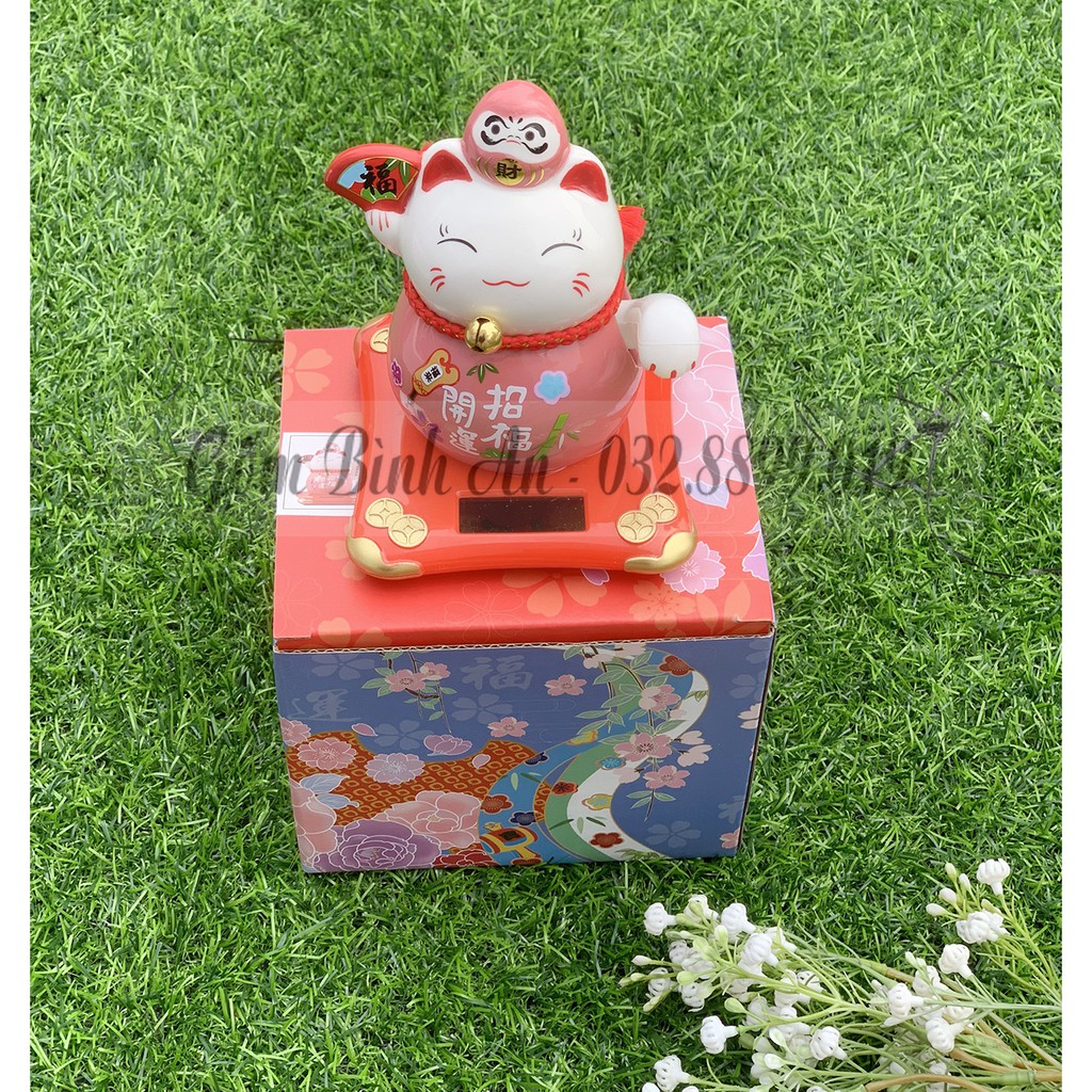 [ MÈO NĂNG LƯỢNG MINI] Mèo thần tài năng lượng - Mèo chiêu tài lộc mẫu đa dạng, hàng gốm sứ cao cấp! | BigBuy360 - bigbuy360.vn