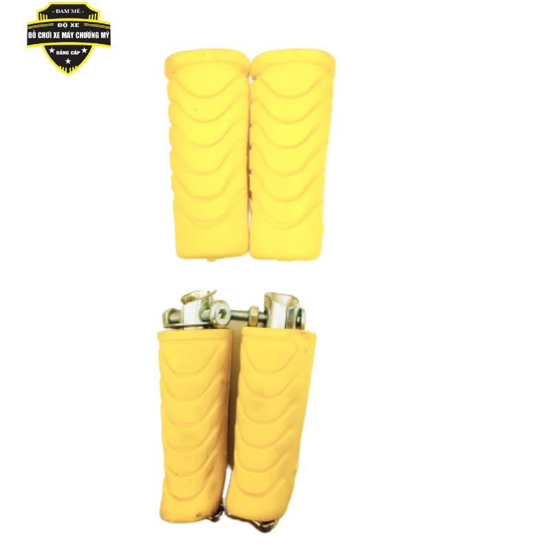 Cao Su Để Chân - Gác Chân Màu Trước Sau Wave 50cc - 110cc
