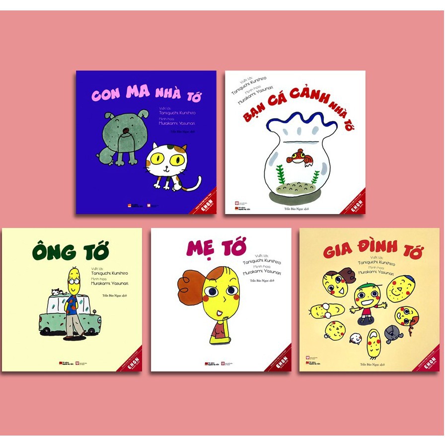 Sách - Combo Ehon Gia Đình Tớ - Ehon Nhật Bản cho bé 0 - 6 tuổi