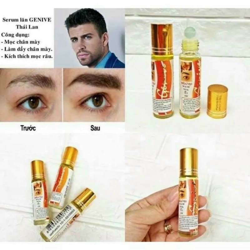 LĂN KÍCH THÍCH MỌC MI, MỌC RÂU, CHÂN MÀY