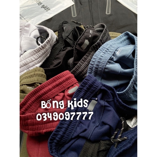 Quần Jogger Vải Ép Nam Túi Zip ON