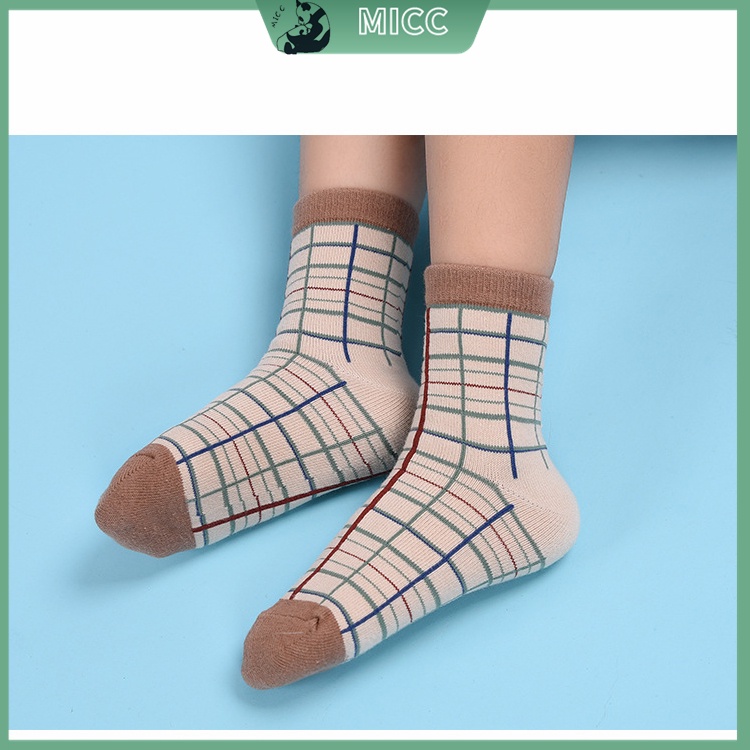 Set 5 Đôi Tất Cotton Cao Cấp Thiết Kế Mới Đáng Yêu Cho Bé