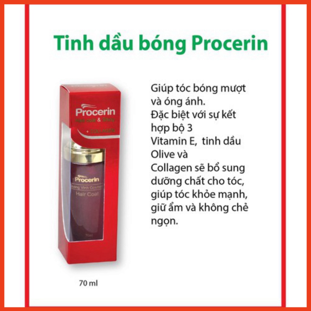 Tinh Dầu Dưỡng Tóc Procerin 80ml loại 1